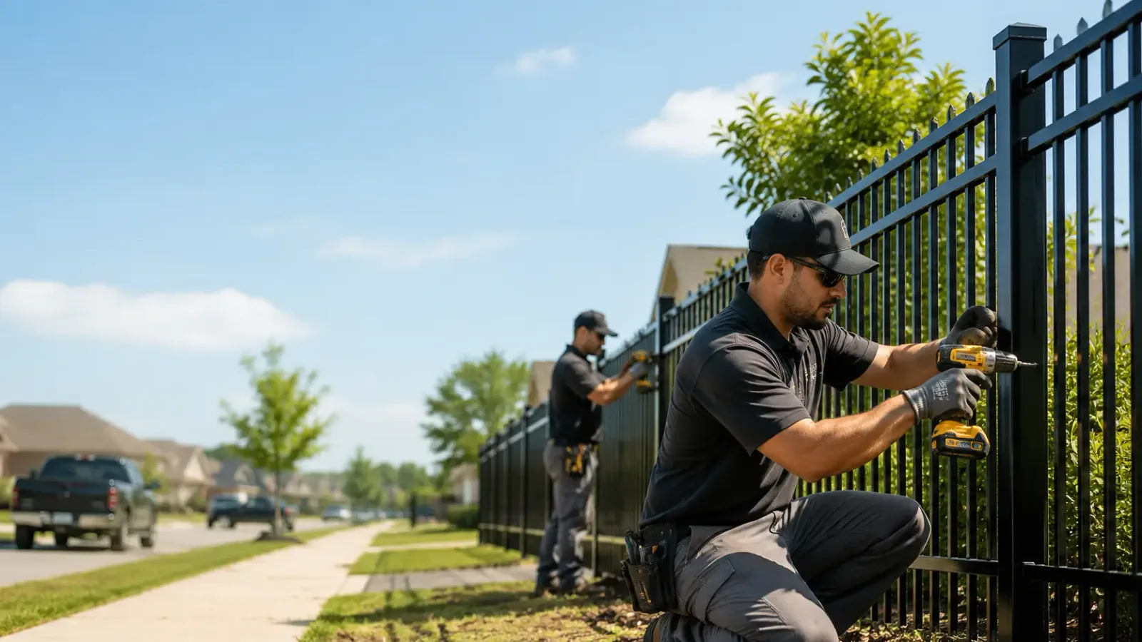 Metal Fence Installation in Jacksonville Beach, FL